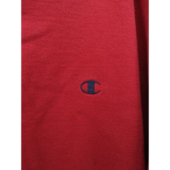 VINTAGE Champion Sweatshirt XXL Pullover 90s Y2K Blank Crewneck Knit - Picture 4 of 12